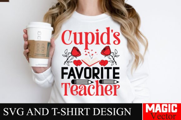Cupid’s Favorite Teacher SVG: A Versatile Graphic Design Asset for Valentine Campaigns