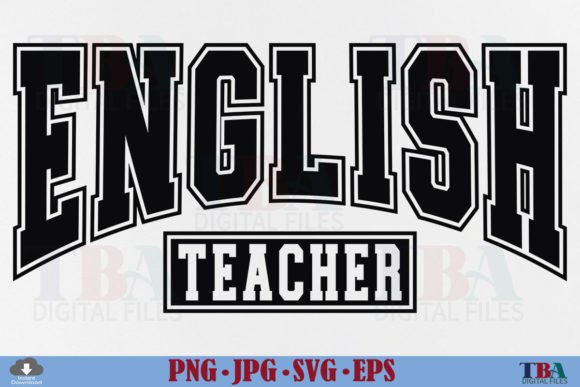 English Teacher SVG, Varsity PNG Design Review: A Versatile Embroidery File