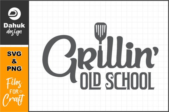 Grillin' Old School SVG PNG Cut File Review for Real Projects