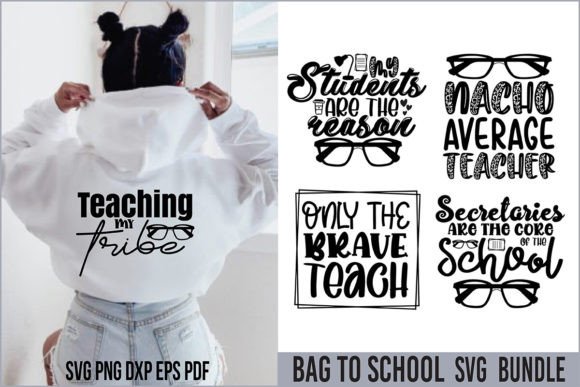 Reading Book SVG Bundle for T-Shirt Designs and Marketing Graphics