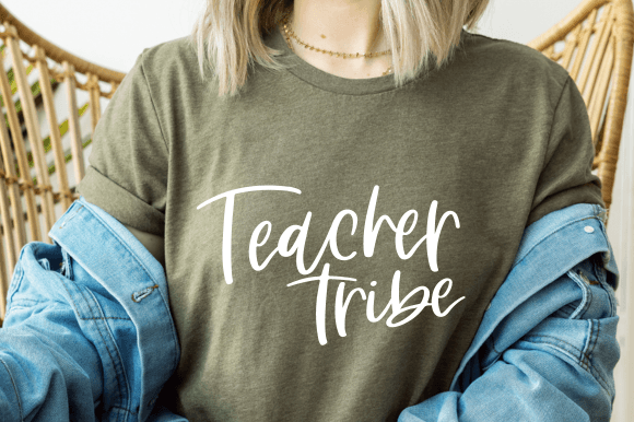 Teacher Tribe SVG: A Versatile Graphic Design Asset for T-Shirt Designs