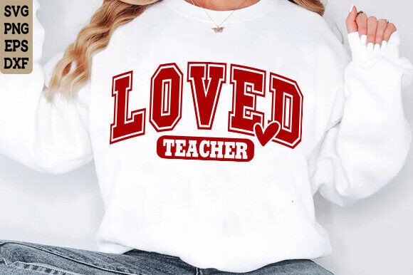 Teacher Valentine SVG: A Versatile Graphic Design Asset for T-Shirt Designs