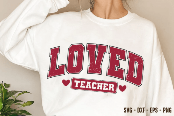Valentine Varsity Graphics for T-Shirt Designs